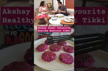 Akshay Kumar favourite Healthy Beetroot Tikki #healthyrecipes #beetroottikki #tikki #ytshorts #viral