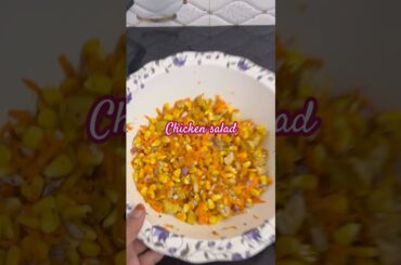 Chicken Salad #healthy dinner #recipe #chicken #salad #homemade #tasty #yummy #simple #quick#protein