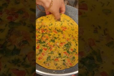 Besan ka Chilla|High protein breakfast recipe!#shorts #short