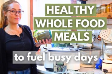 WHAT I EAT IN A DAY As a Holistic Nutritionist Mom | Easy Home Meals and Recipes
