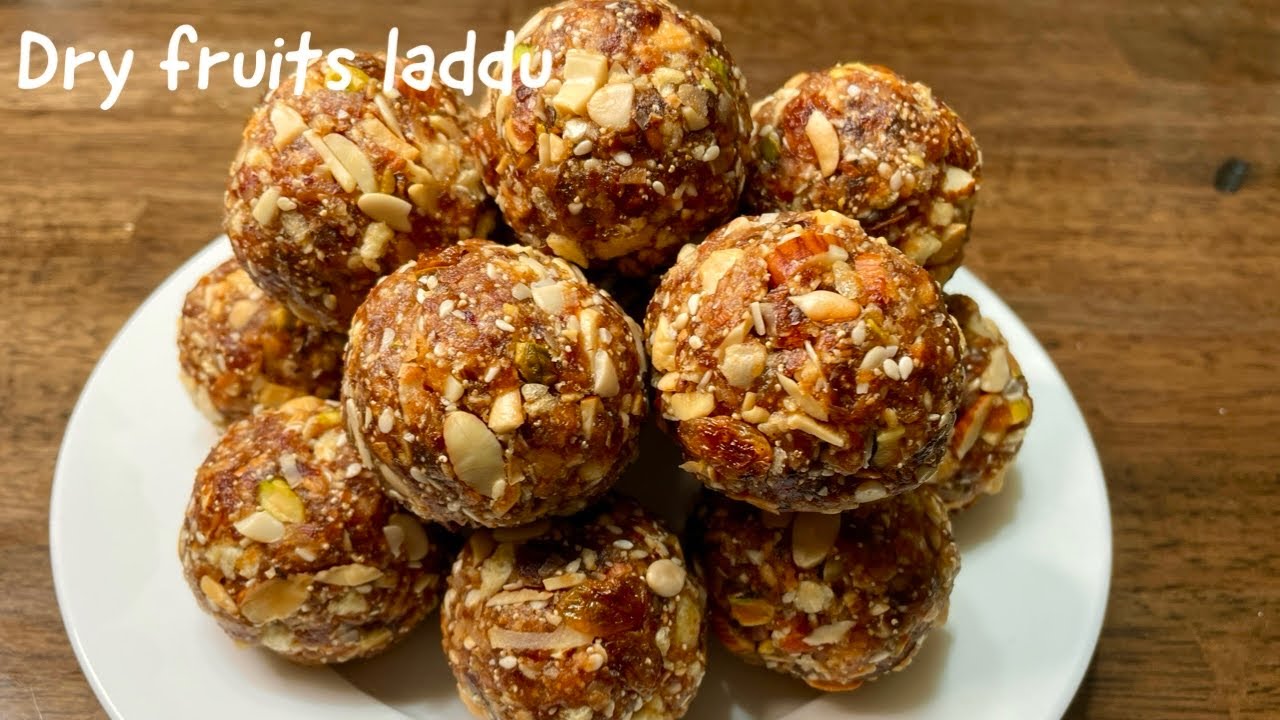 Dry fruit laddu | No sugar , No jaggery Healthy Dry fruit laddu recipe | Energy balls Dry fruit laddu | No sugar , No jaggery Healthy Dry fruit laddu recipe | Energy balls