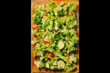 Healthy weight loss green salad, #food,#recipe, Few Good Recipes