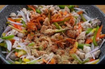 Chicken Fajita Sandwich Recipe | Easy & Delicious Snack Idea #sandwich #chickenrecipe #fajitapizza