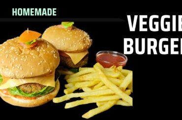 Easy Homemade Veggie Burger | Healthy & Delicious #recipe  | Perfect for Any Meal!