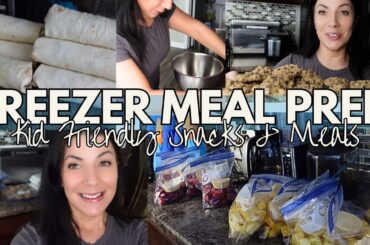 KID APPROVED - Meal Prep with 50+ Freezer Friendly Snacks and Meals!
