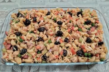 Chicken Macaroni Salad Recipe By Cooking With Misbah/Macaroni Salad/Healthy Salad Recipe/