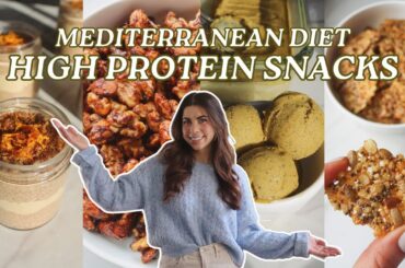 Mediterranean Diet High-Protein Breakfast and Snack Ideas | Great for Gut Health | Easy Meal Prep