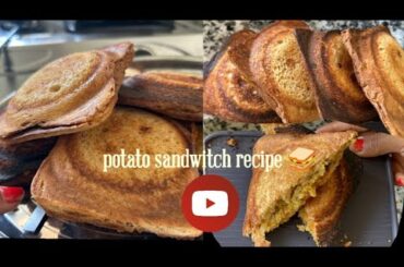 POTATO SANDWITCH RECIPE easy and healthy Breakfast @theShivaniskitchen #sandwich #breakfast #reels