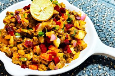 Chatpati Aur Healthy Chana Salad Chaat Recipe |