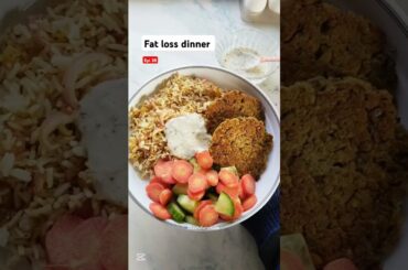 Weight loss dinner made at home #weightloss #fatloss #dinner #bellyfatloss #ytshorts #shorts #diet