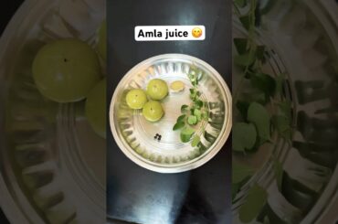 Amla juice for weight loss hair growth nd immunity #amla #gooseberryjuice #food #shorts #food #yt