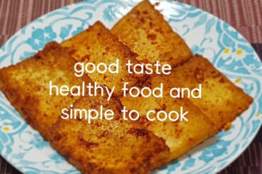 Healthy low calorie recipe for weight loss - braised  tofu