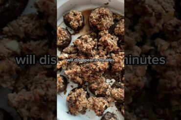 BEST Stuffed Mushrooms | Vegan, Gluten-Free, Dairy-Free, Oil-Free (SO Healthy!)