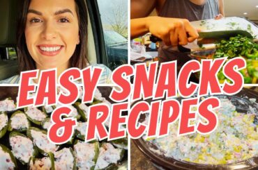 EASY SNACKS AND MEALS FOR THE NEW YEAR! COOKING ON AN BUDGET AT HOME | CHEAP AND EASY MEALS