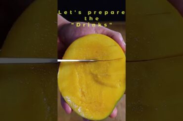 Special Preparation and Mango Avocado Shake for Hydrating