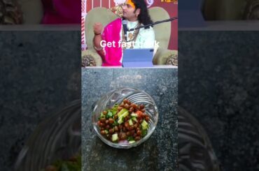 Acharya Manish 's Healthy breakfast recipe #shorts #salad #sprouts