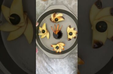 #apple dessert #salad with a twist #heart healthy #evening snack for kids #innovative school snacks