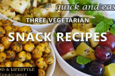 Three quick and healthy snack recipes| Simply Delicious