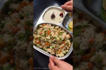 Isse easy & healthy breakfast kya hoga?? #shorts #bristihomekitchen #upma