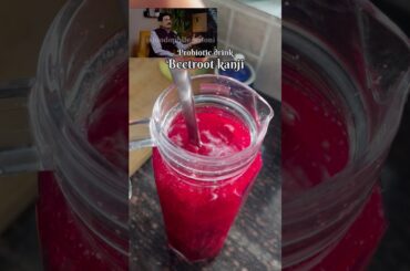 Ram verma's probiotic Beetroot kanji recipe #kanji #beetroot #ramverma #probioticdrink #shortsvideo