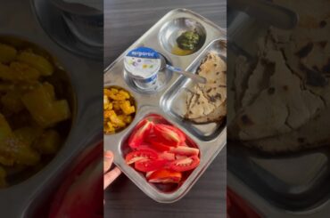 What’s in My Lunch Thali as a Nutritionist.    #nutrition #lunchbox #lunchtime