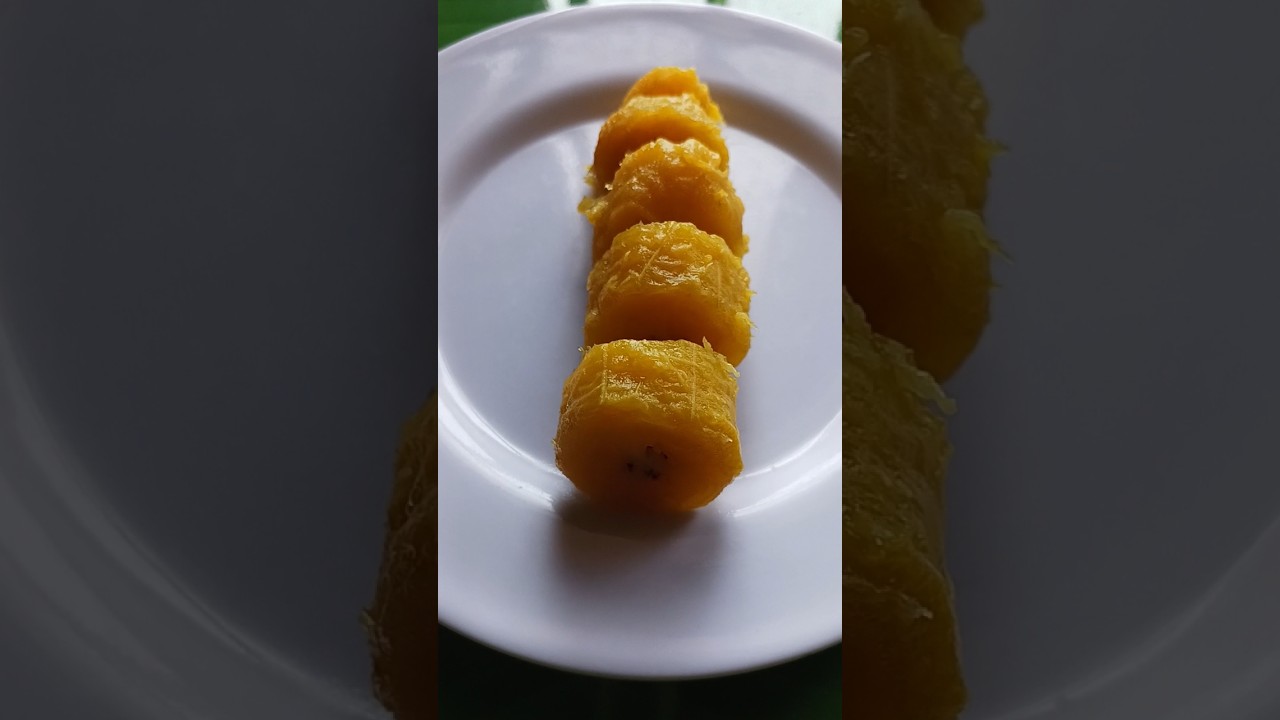 Steamed Plantain Banana | Pazham Puzhungiathu | Easy Healthy Breakfast Recipe #shorts #recipe #food Steamed Plantain Banana | Pazham Puzhungiathu | Easy Healthy Breakfast Recipe #shorts #recipe #food