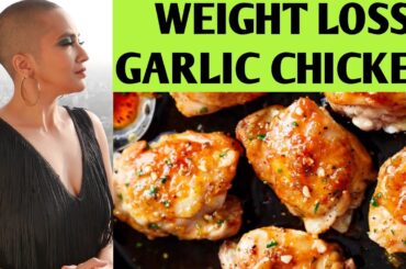 Garlic Chicken recipe for weight loss | Feedfit fat loss recipes | Week 3 | Indian diet by Richa