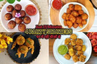 4 Quick Tiffin Recipes For Kids | School Tiffin Box Ideas | Healthy Tiffin Bites