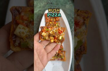 Rush Pizza Recipe in 5 minutes #shorts #youtubeshorts #viral #pizza #rushpizza #trending #shortsfeed