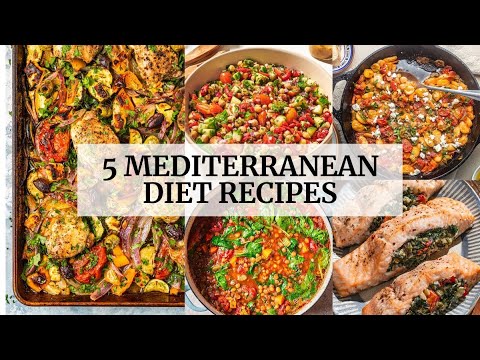 5 Mediterranean Diet Recipes | Mediterranean Diet Dinner Recipes 5 Mediterranean Diet Recipes | Mediterranean Diet Dinner Recipes