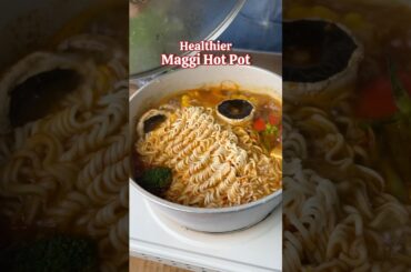 Maggi Hot Pot but Healthier ! Packed with protein & veggies. Easy to make recipe