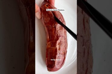 DIABETIC SWEET POTATOES @cookingforpeanuts With resistant starch. Good for EVERYONE! Gut-healthy!