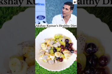 Viral Akshay Kumar's Favourite Healthy Fruit Salad #foodie #moodforfood #shorts #healthyfood