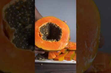 Papaya smoothie for weight loss !#satisfyingvideo #asmr #shorts #fruit #juice
