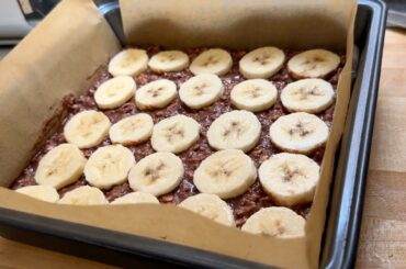 Healthy Oatmeal Cocoa Brownie! Easy and Delicious!