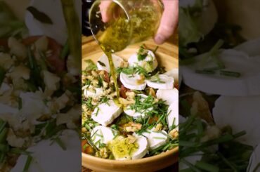Goat Cheese Salad & Vinaigrette