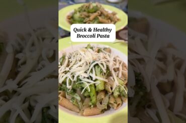 Quick & Healthy Broccoli Pasta #healthy #dinner #easyrecipe #food #shorts