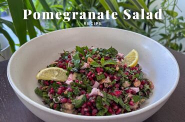 If You Have Pomegranate Make This Salad | Delicious Salad Recipe | Healthy Salad