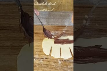 bread:Chocolate donut sweet bread#recipe #bread#sweet #baking_bread
