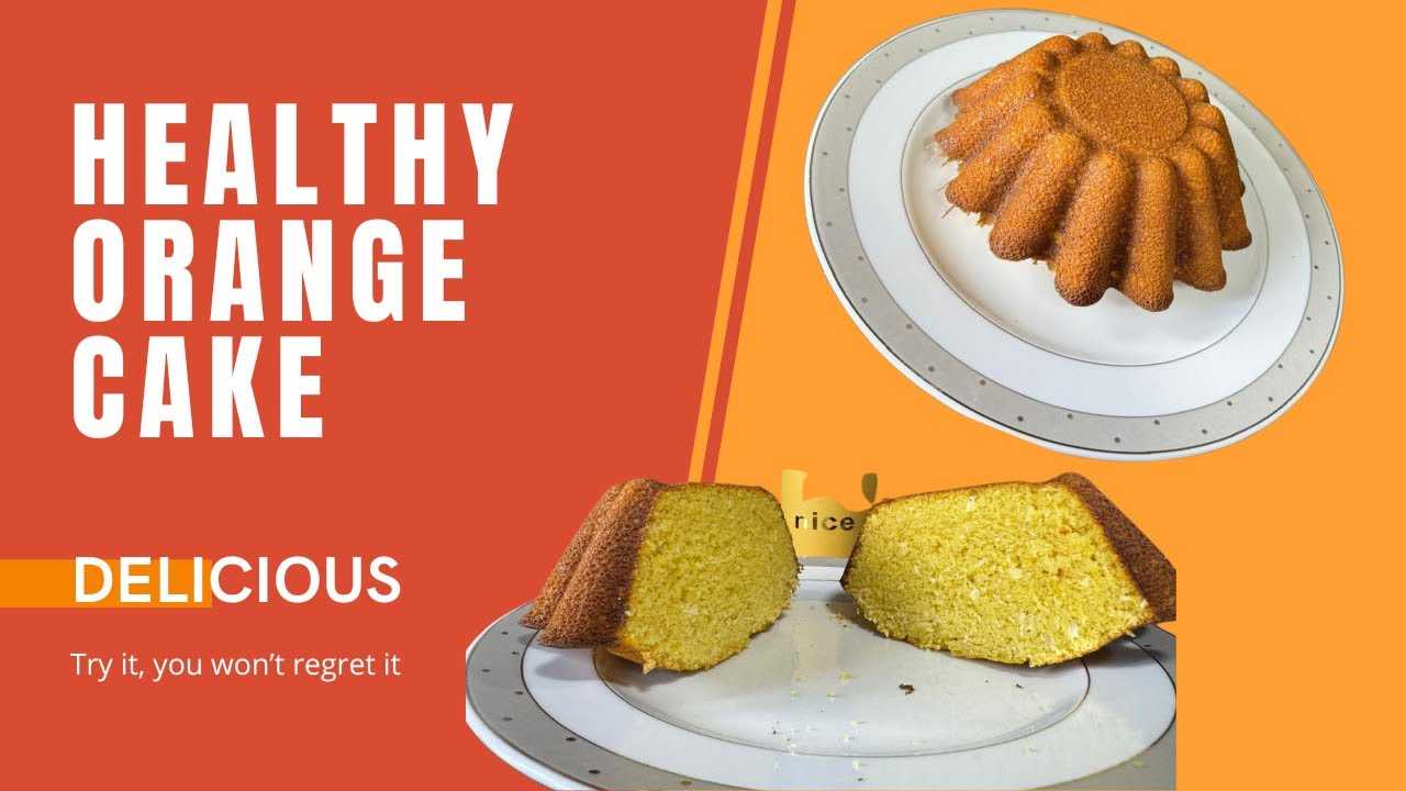 Moist AND Delicious HEALTHY Orange Cake Recipe with coconut! @Health+ Moist AND Delicious HEALTHY Orange Cake Recipe with coconut! @Health+