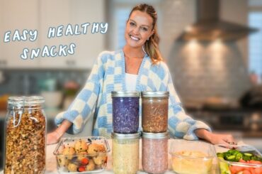 Healthy Meal Prep Snacks *EASY*