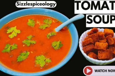 Fresh Tomato Soup Recipe | Healthy & Delicious Homemade Soup