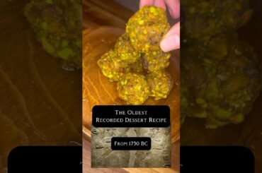 Oldest Dessert Recipe in History #recipe #history #fyp #cooking #dates #dessert #healthy #paleo