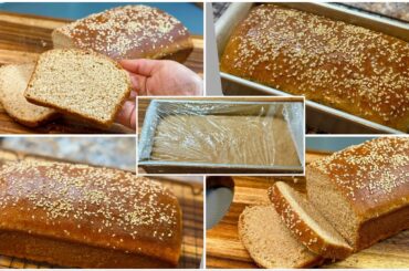 Wheat Bread recipe | Whole Wheat Bread | Healthy bread | #food #homemade #healthy #cooking #baking
