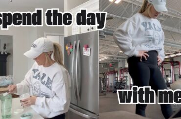 DAY IN THE LIFE | HEALTHY GROCERY HAUL + HIGH PROTEIN RECIPES