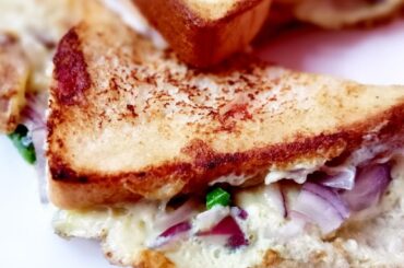 Healthy Bread Omlette Recipe _French Toast Recipe _Less Oil healthy breakfast