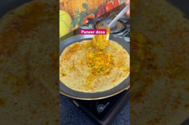 Daal dosa with paneer bhurji weight loss recipe #shorts #youtubeshorts #ytshorts #short #lunch