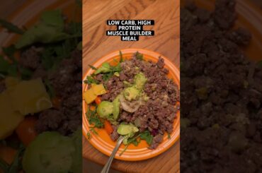 High protein, low carb bodybuilder meal #bodybuilding #fyp #yt #ytshorts #shorts #food #shortsfeed