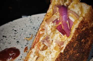 Bread sandwich | Bread Sandwich recipe in Telugu | Snack recipes | Sandwich recipe | veg sandwich