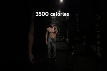 Quick and Dirty 3500 calories for skinny guys and people struggling to put on weight